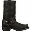 Durango Black Harness Boot, OILED BLACK, 2E, Size 9 DB510